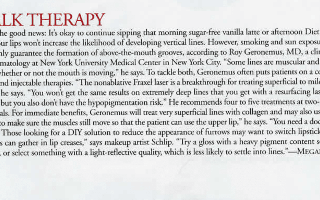 article about facial co2 lasers in new york