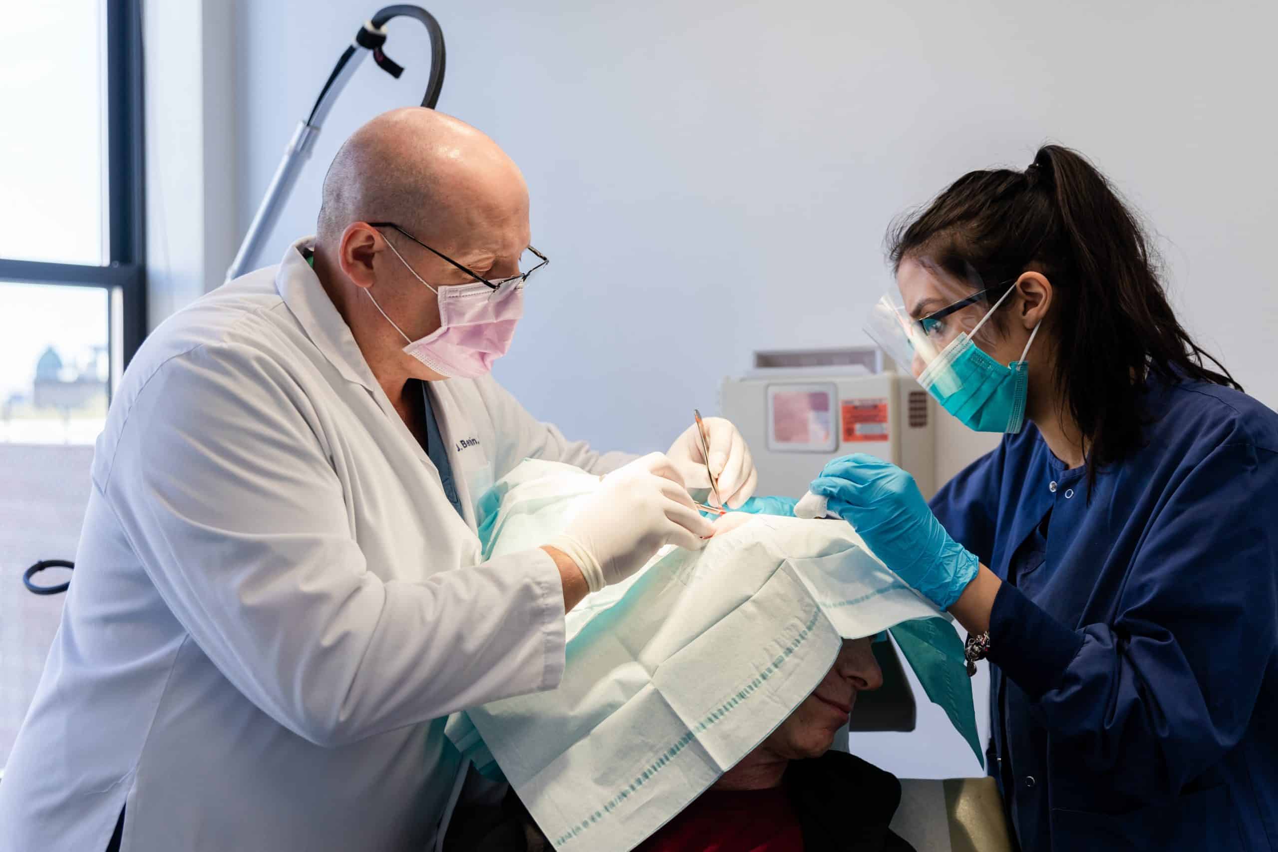 lsscny doctors performing mohs surgery on patient new york, ny lsscny doctors performing mohs surgery on patient new york, ny