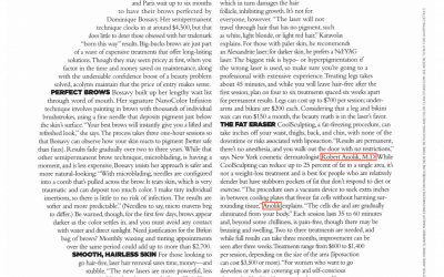 Robert T. Anolik, M.D., discusses CoolSculpting in the November Issue of Harpers Bazaar