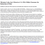 Miramar Labs, Inc.® Receives US FDA 510(k) Clearance for Reduction of Odor