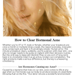 “How to Clear Hormonal Acne” Robert T. Anolik, M.D., featured in goop magazine