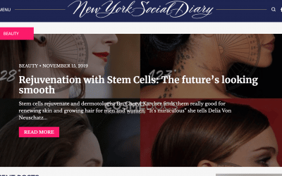 Cellfina: A game changer for cellulite, Yoon-Soo Cindy Bae, M.D., featured in NYSD