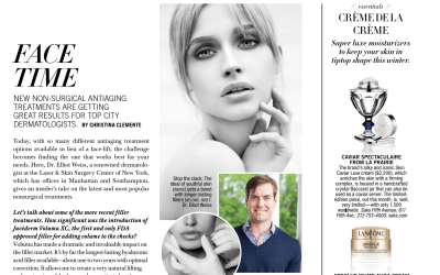 Elliot Weiss, M.D., featured in Gotham Magazine discussing Non-Surgical Anit-Aging treatments