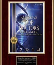 Congratulations to Dr. Geronemus on being named one of America´s Top Doctors for Cancer, 2014.