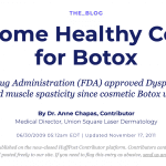 Dysport: Some Healthy Competition for Botox