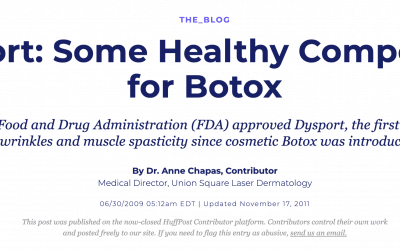 Dysport: Some Healthy Competition for Botox