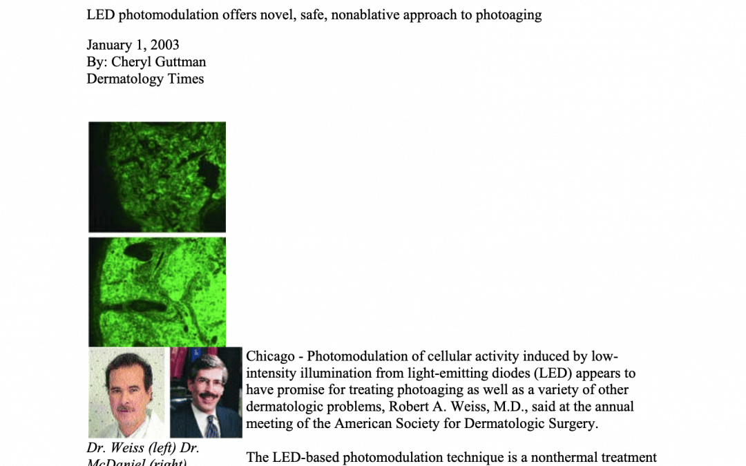 laser dermatology treatment article in new york