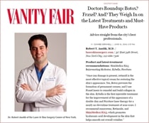 Robert T. Anolik, M.D., featured in Vanity Fair: Doctor’s Round up