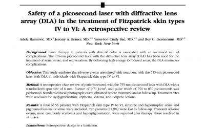 Recent Medical Journal Publications by Drs. Geronemus, Brauer and Bae of LSSCNY