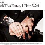 With This Tattoo, I Thee Wed – Roy G. Geronemus, M.D. discusses the rise in tattoo removal with The New York Times