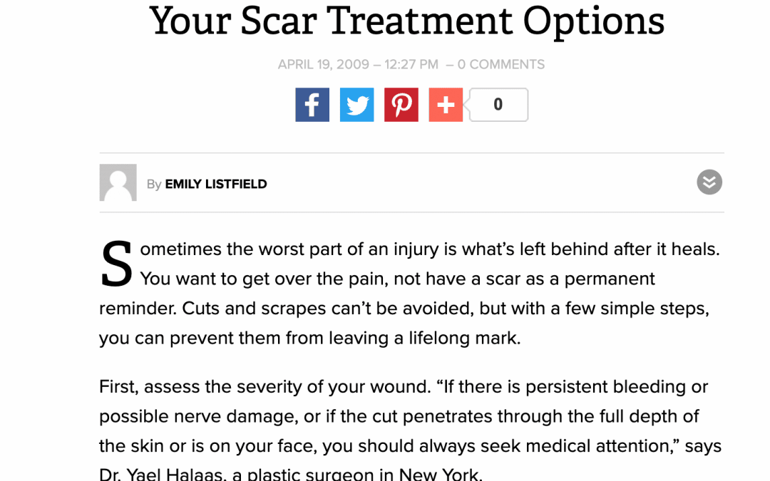 scar removal article in new york