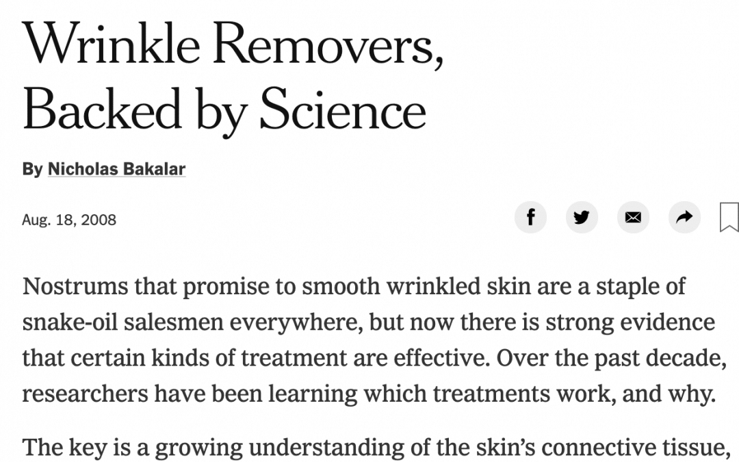 wrinkle treatment article in new york