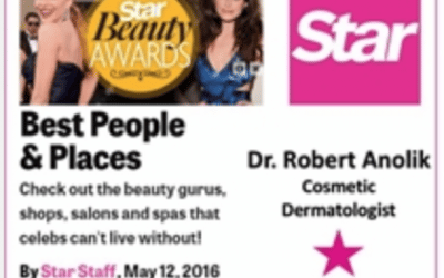 Robert T. Anolik, M.D., receives “Best Dermatologist” for the 2016 Beauty Awards