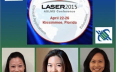 Yoon-Soo Cindy Bae, M.D., receives award for best resident/fellow abstract at the 2015 ASLMS conference.