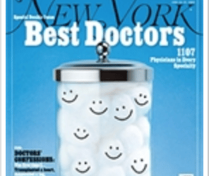 Dr. Roy Geronemus listed amongst New York magazine’s Best Doctors for 2009.