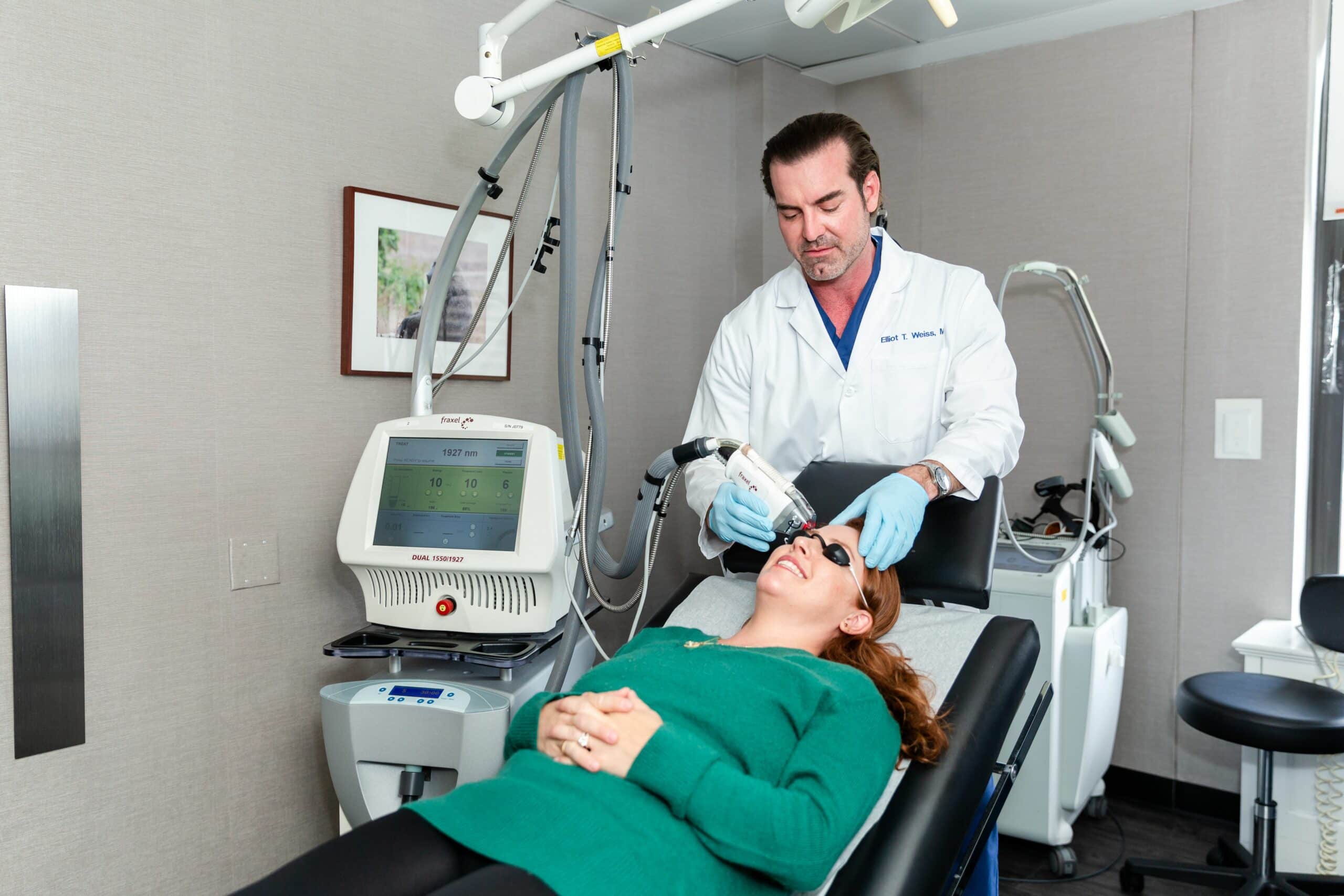 Fraxel-treatment-skin-rejuvenation-Weiss-LSSC-NYC-4 brown spots removal laser treatment