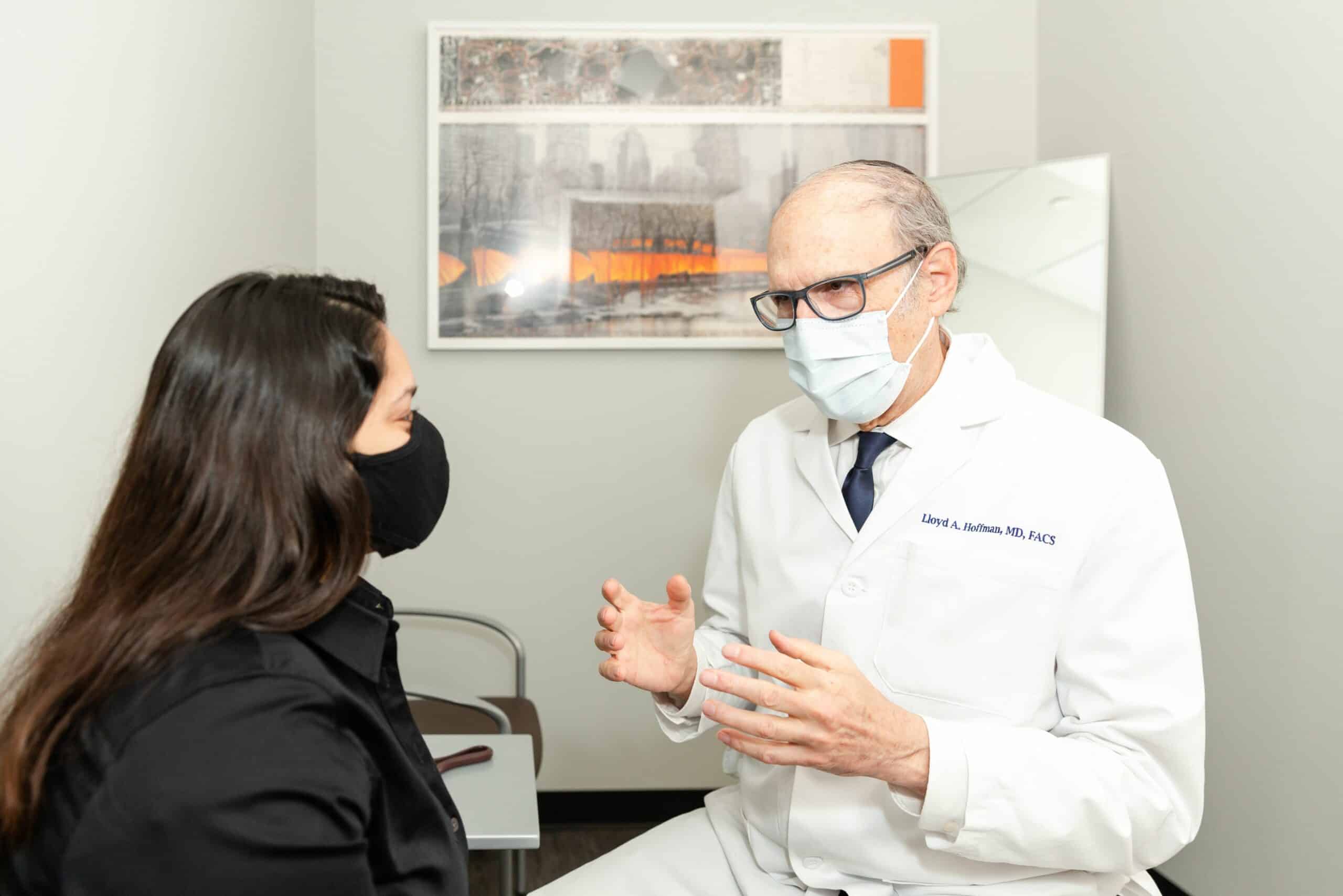 Patient-consultation-waiting-room-Hoffman-LSSC-NYC-2 neck lift consultation in nyc