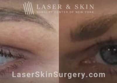Permanent Makeup Removal on the Eyebrows with Picosecond Laser